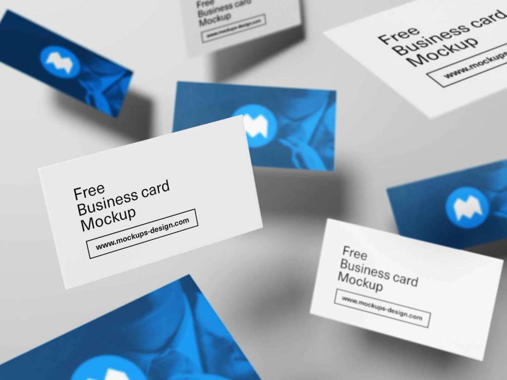 22+ Download Business Card Mockup Free Psd